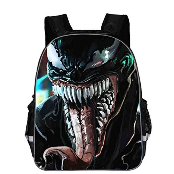 Sac De Transport GTWZQ Sacs à dos VENOM Imprimer Étudiant Sac à dos pour sac d
