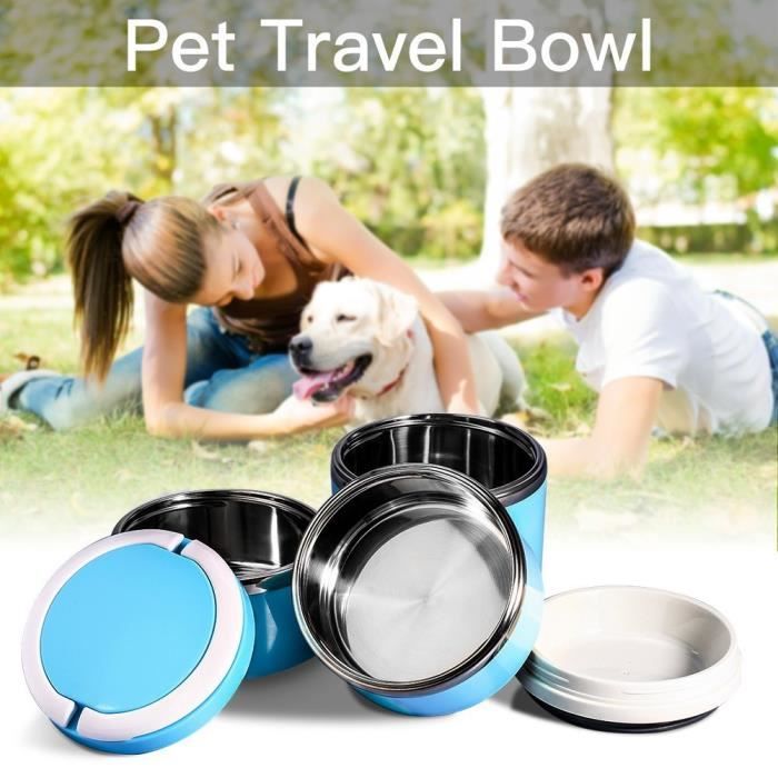 Web-tex pliant pliable eau bol 4 L Camping Randonnée Voyage Chien Bol
