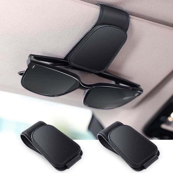 Etui à lunettes,Pare soleil pour voiture, clips de lunettes, porte lunettes  de soleil, accessoire intérieur pour Renault Megane 2 #B - Cdiscount