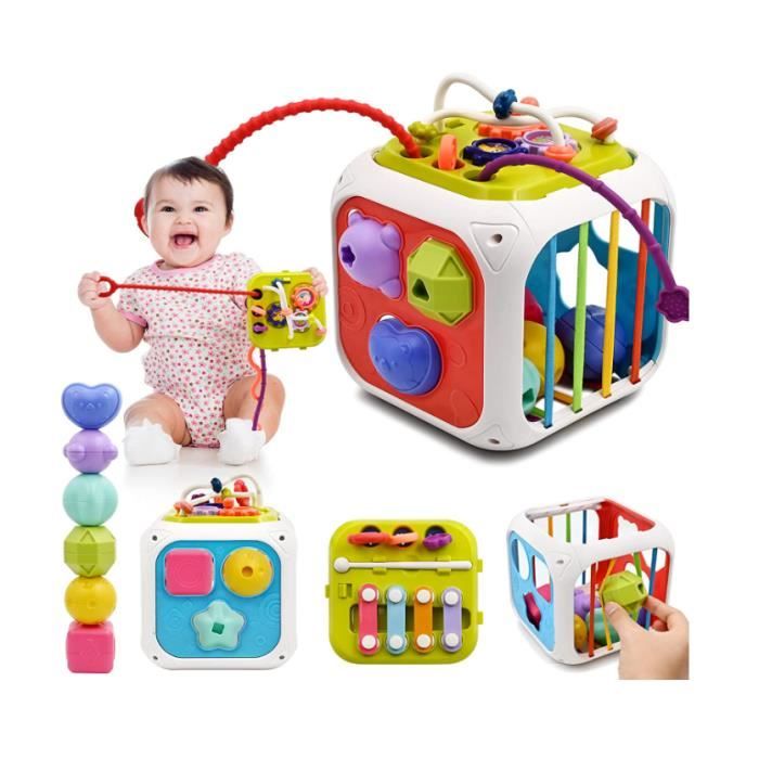 Jouets d'apprentissage ,Jouet Bébé, Jouet Musical Bebe,Cube Bebe,Jouets  éducatifs 1 an 2 Ans - Cdiscount Jeux - Jouets