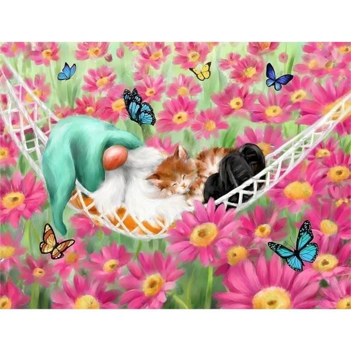 Kit Diamond Painting Loup - 30x30 Cm - 5D Strass - Loisir Créatif Adulte Débutant - 4