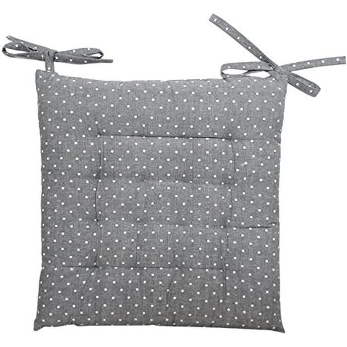 Soleil D'ocre Emilie Gardine 70x200 Cm - Graue Baumwoll Gardine Mit Bestickung Für Fenster