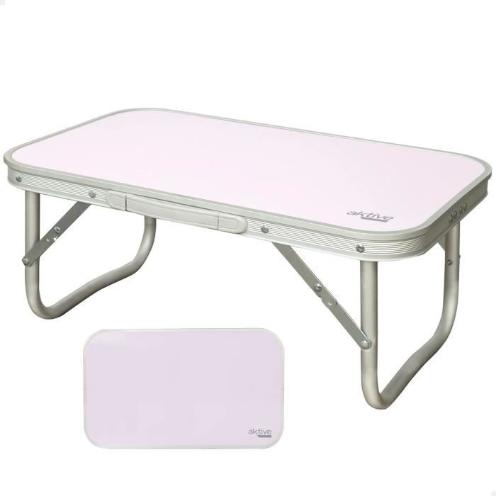 Table De Camping Pliante Petite Table Légère Portable Pour Pique-nique En Plein Air Pieds En Aluminium 83132771