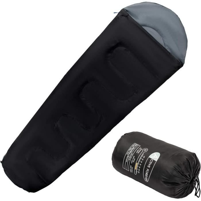 Sac de couchage noir best sale