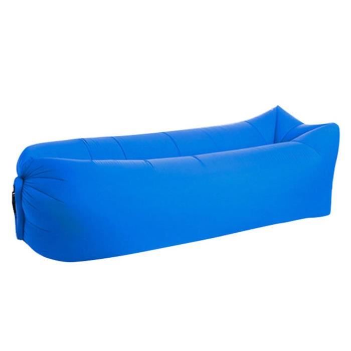 Canapé Gonflable Pliable Portable Extérieur Maison - YWEI - Violet