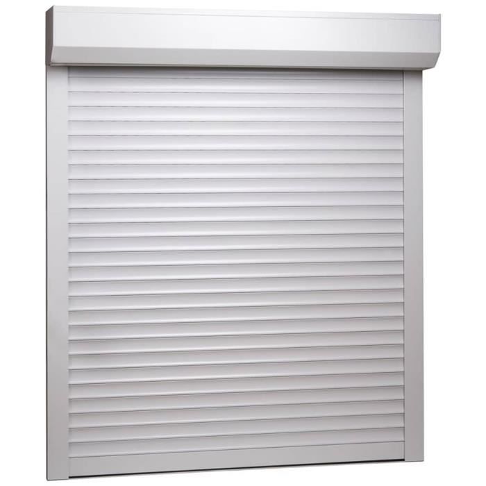 Volet Roulant Aluminium 100 X 120 Cm Blanc Prix Pas Cher Cdiscount