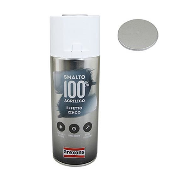 Bombe De Peinture Arexons Acrylique 100 Gris Zinc Effet Metalise Achat Vente Bombe De Peinture Bombe De Peinture Arexons Acry Cdiscount