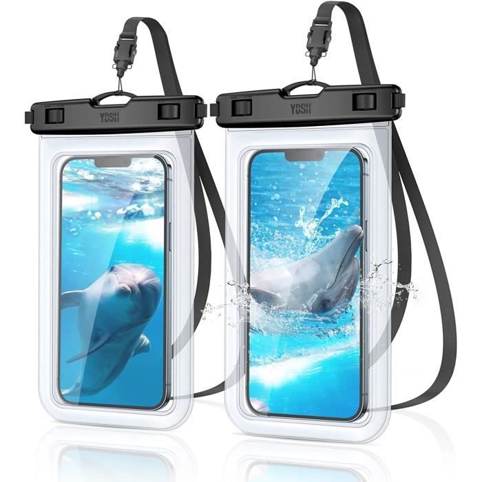 Pochette tanche Smartphone IPX8 Lot de 2 Pochette T l phone