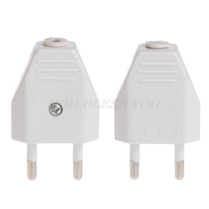 10amp 250 V 3 Broches Secteur Électrique Flex Plug Câble Menuisier Connecteurs 3 Core Cable