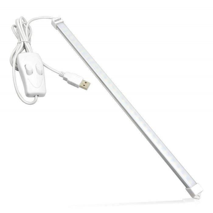 Barre De Lumière à Led Lampe De Bureau à Intensité Réglable à 3 Modes De Lumière Lumière Sous Un Meuble Lampe Pour Penderie Achat Vente Barre De Penderie Barre De
