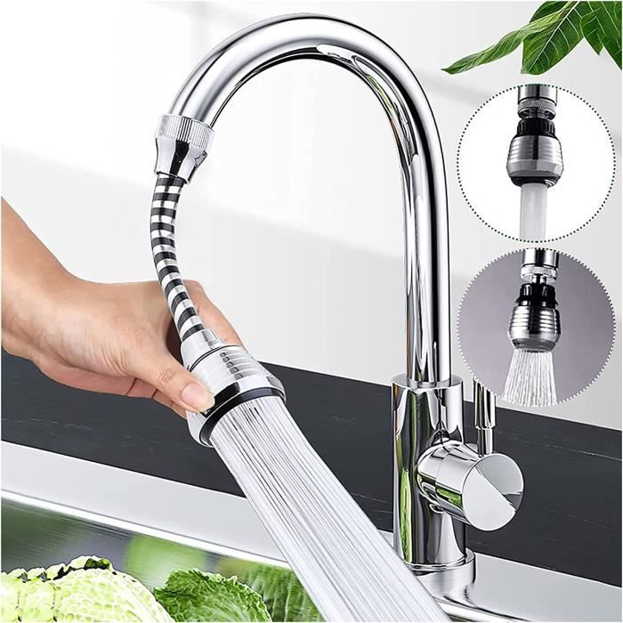 Tête De Robinet De Cuisine Avec Pulvérisateur Extracteur - Nécessite Un Mitigeur Existant - Neuf