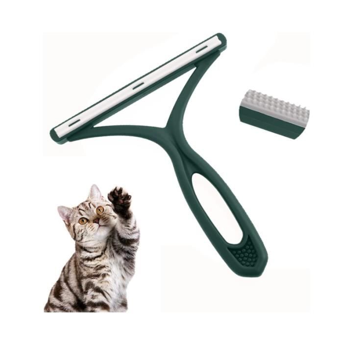 Brosse Anti Poils - Portable - Réutilisable - Autonettoyant - Pour Chien et Chat