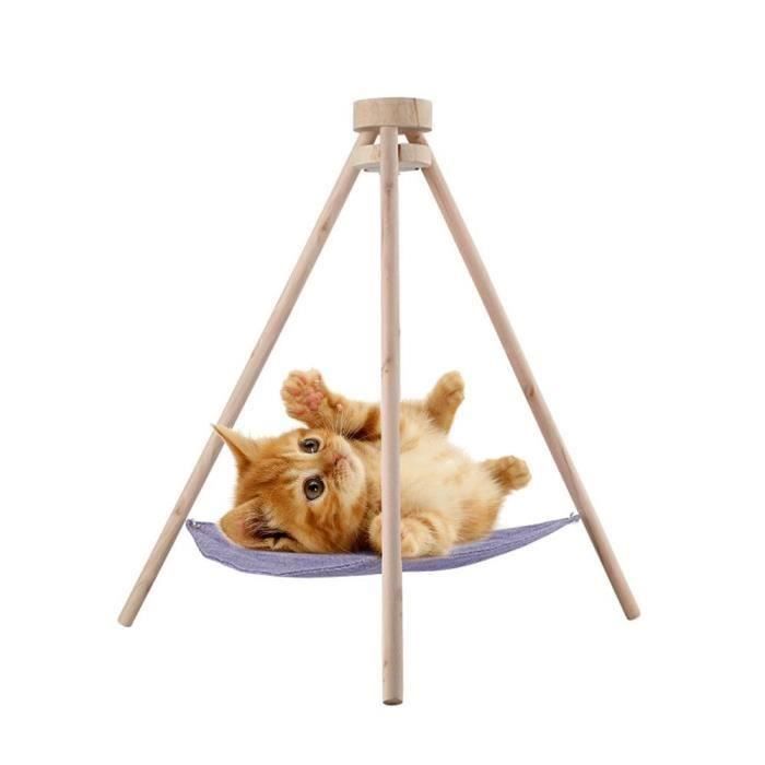 Hamac Triangle Pour Chat Cool En Ete Nid Animal En Tissu Violet 1758rmo Cdiscount