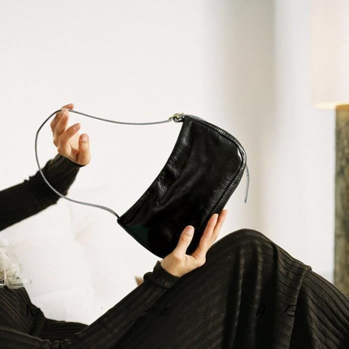 Mode femmes sacs Baguette sac à bandoulière en cuir Simple solide sacs à  main et sacs à main de luxe sac à bandoulière f*BU12698 - Achat / Vente  mode femmes sacs Baguette -