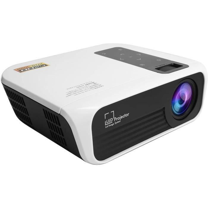 Projecteur, Mini Projecteur de Film Portable, Projecteur sans Fil Full