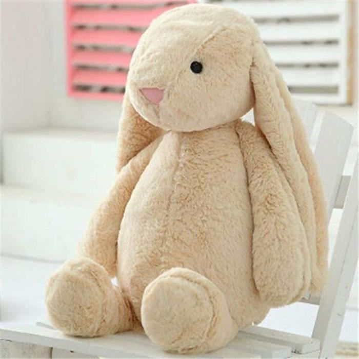 Peluche lapin grandes oreilles hot sale