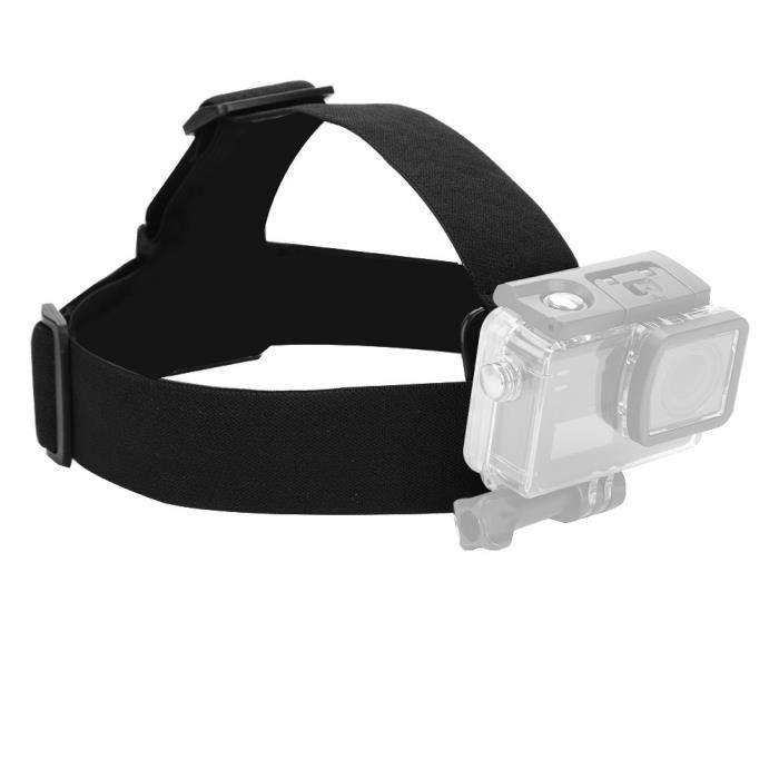 ZJCHAO Bandeau de caméra Serre-tête élastique réglable pour serre-tête pour  accessoire de caméra de sport d'action