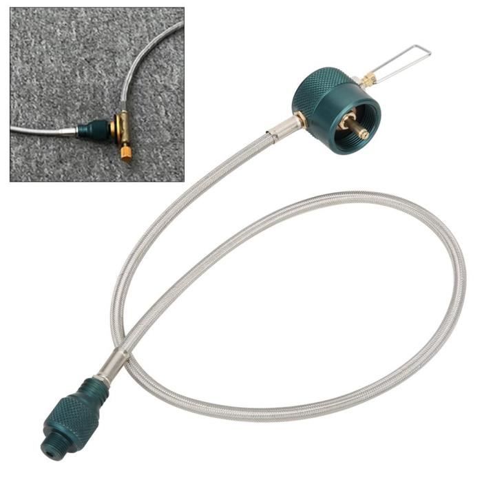 Wazsnhm Adaptateur de réservoir de gaz, convertisseur de gaz