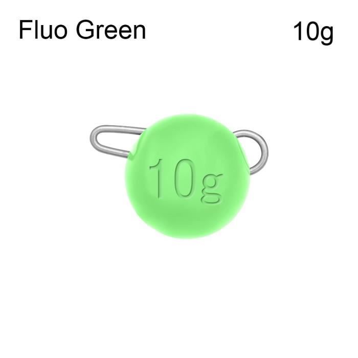 Fafeicy Plate-forme de tungstène 15g Green Tungsten Rig Putty Kit de pêche à la carpe sans plomb