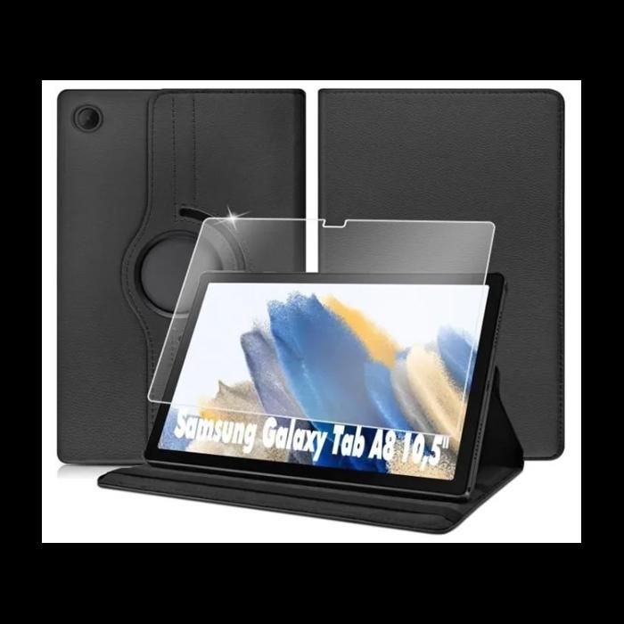 Protection Tablette Samsung Galaxy TAB A8 10.5Pouce 2022 ( SM-X200) Etui  housse de Protection avec 1 verre trempé , Noir AURSTORE - Cdiscount  Informatique