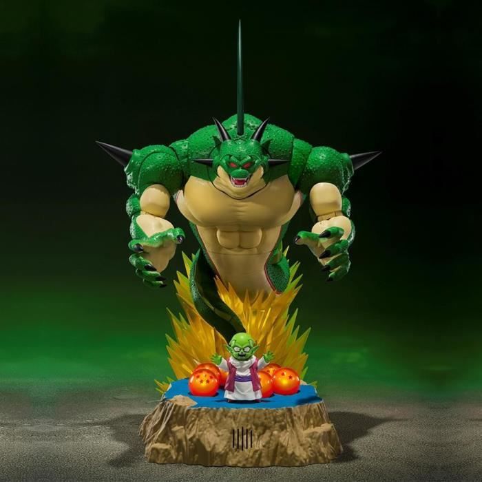 Figurine Dragon Ball Z Porunga & Dende Luminous Dragon Ball Set Come Forth Genuine Shenron !! .H.Figuarts 28cm
