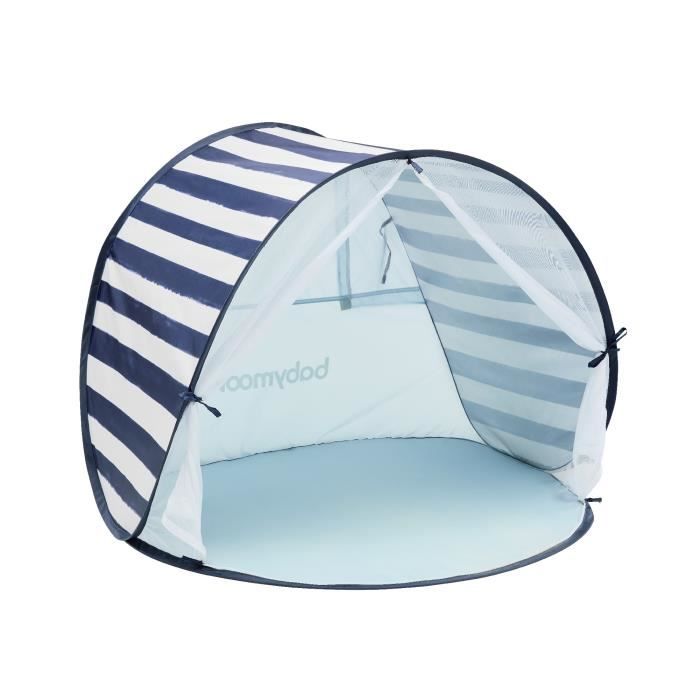 Babymoov Tente Anti-UV FPS 50+ Marinière - Moustiquaire intégrée