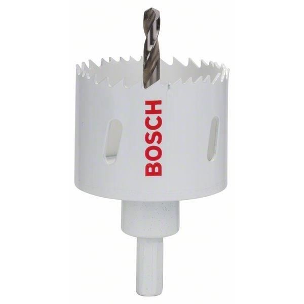 Scie-trépan HSS bimétal BOSCH - Diamètre 57 mm - Compatible avec toutes les marques