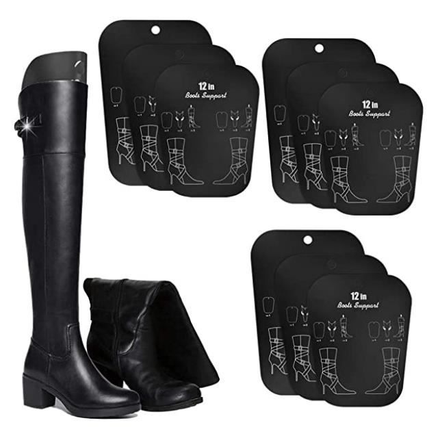 Support Manchon de Botte Embauchoir de Chaussure de 3Tailles en Plastique Découpable Pour Équitation Bottine Boots Femme