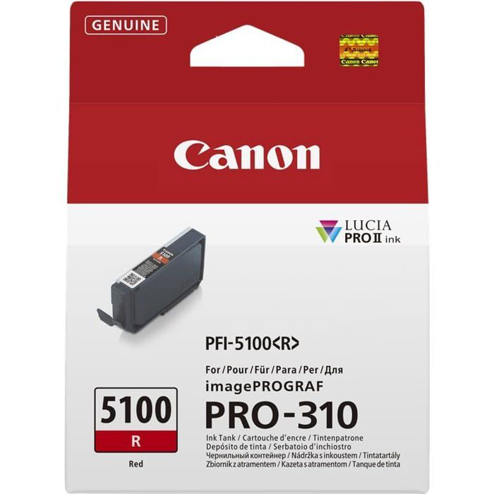 Canon PFI 5100 PM 14.4 ml photo original boîte de suspension réservoir d'encre pour imagePROGRAF PRO 310 - vue 7