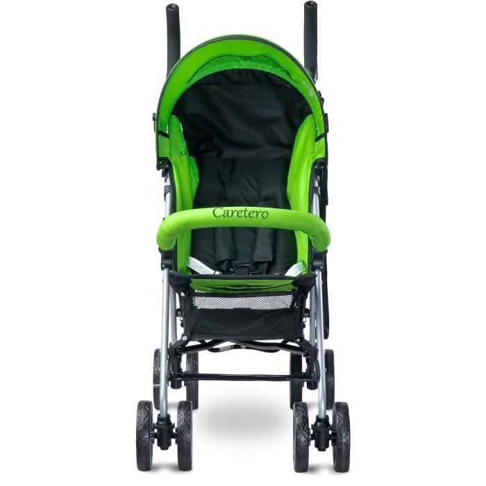 Poussette canne verte clearance