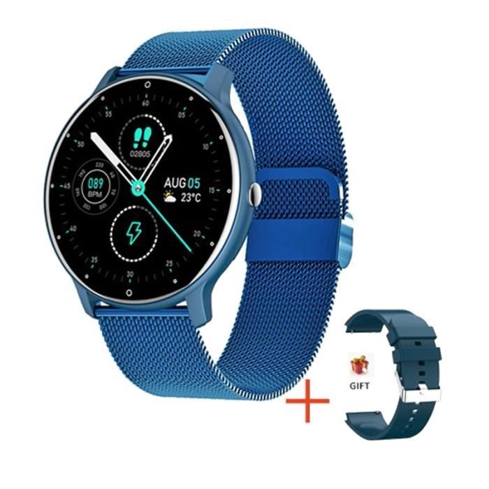 Montre Sport Tactile Roses - LED, Alarme, Unisexe H/F
