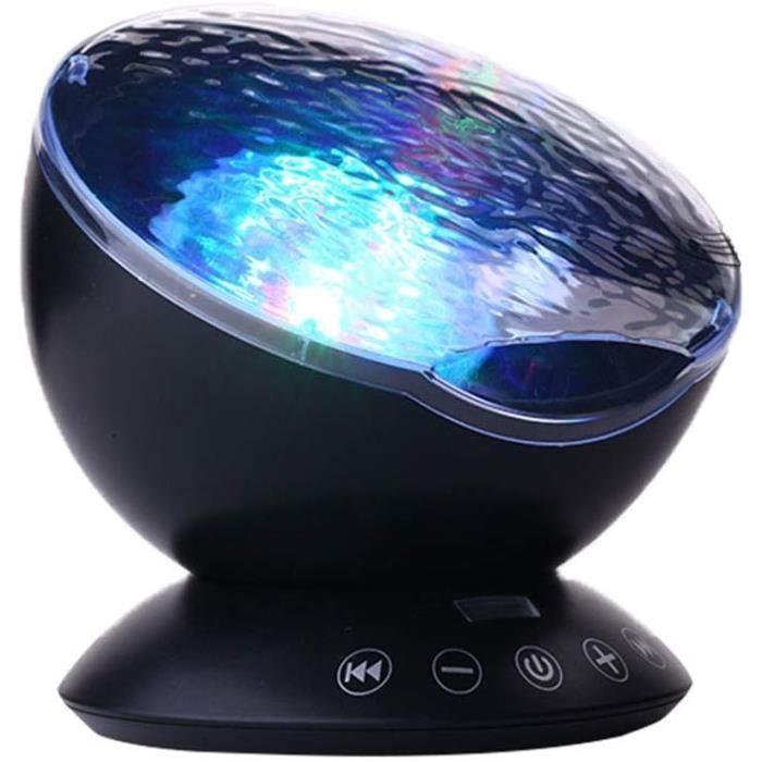 Projecteur Extérieur Fêtes - 12 Diapositives, 10 Effets Vagues, Télécommande, Pour Noël Et Halloween