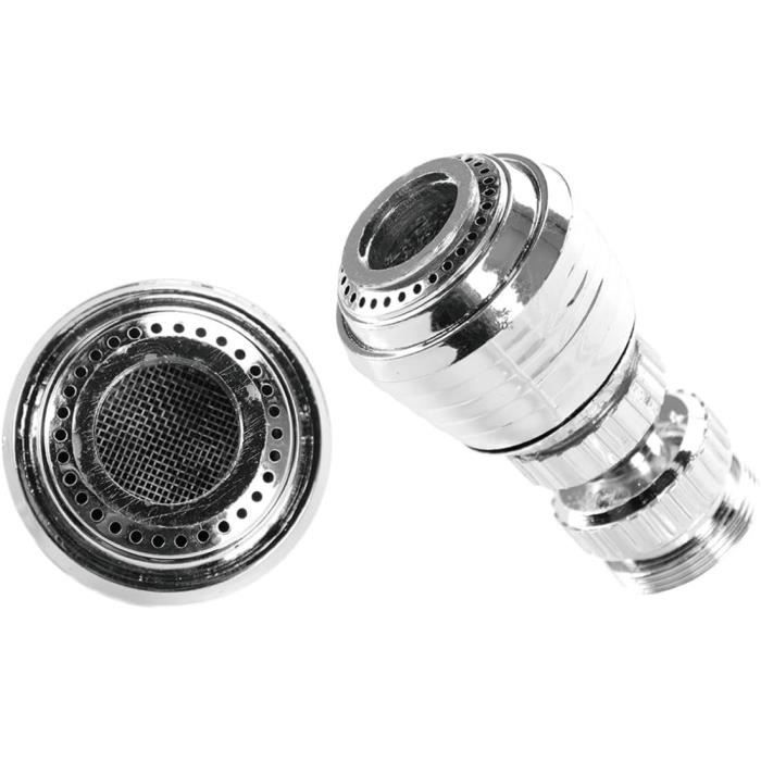 Lot De 4 Aérateurs De Robinet M22, Filetage Femelle, Finition Brillante Argent, Sliverdew