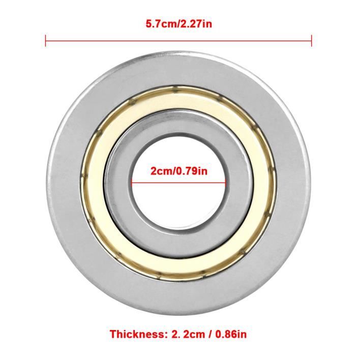 Impression Roulement à Bille Drehlager Flan Schlager