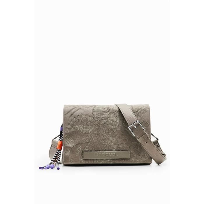 Sac desigual gris outlet
