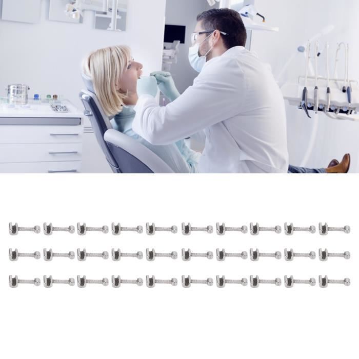 200 Crochets à Sertir En Acier Inoxydable Pour Orthodontie - Dentisterie & Labo Dentaire