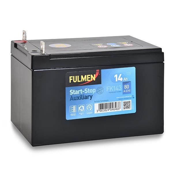 Fulmen - Batterie voiture FULMEN Start-Stop Auxiliary FK143 12V 14Ah 80A-Fulmen