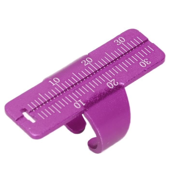 Baguier Mesureur De Taille De Doigt - Outil Pour Anneaux Fiançailles Et Mariage - Précision ABS