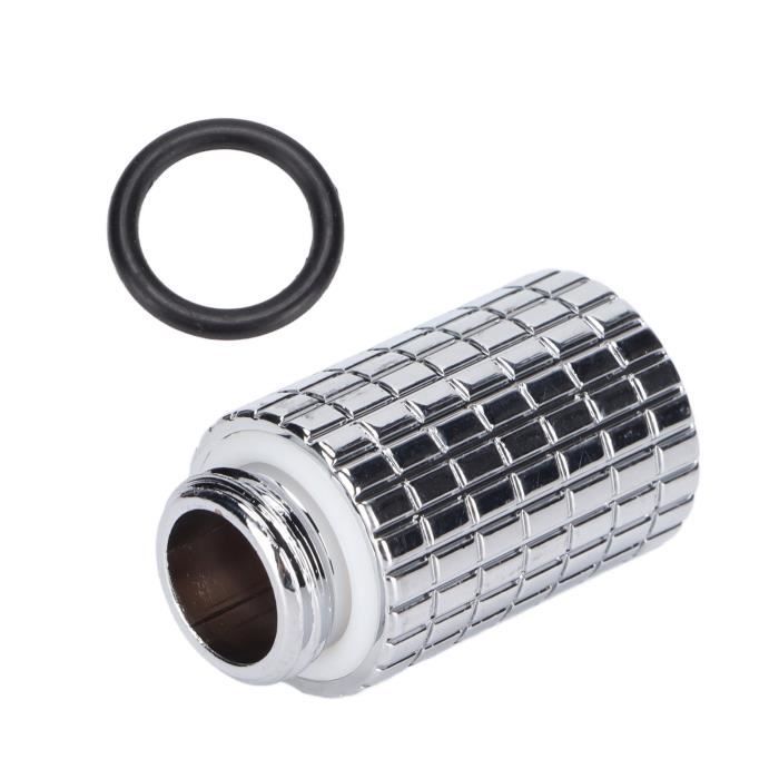 Raccord D'extension Réglable G1/4 Mâle à Mâle Zunate - Pour Refroidissement PC Watercooling, Laiton, Longueur 17-22 Mm