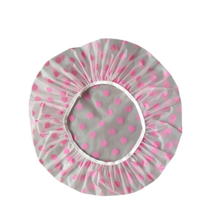 Bonnet De Douche Imperméable Réutilisable Bodycare - Lot De 2 - 5 Couleurs Au Choix - Taille Unique