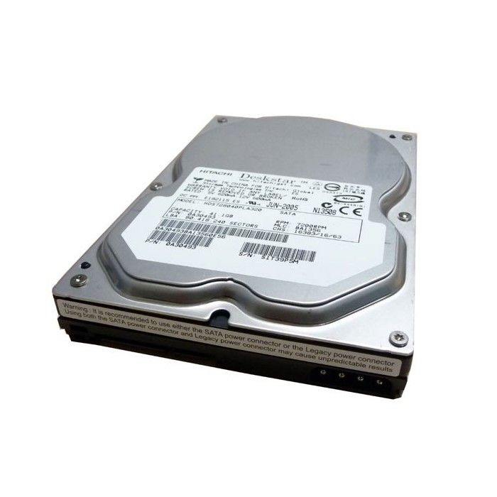 Disque Dur 40Go Hitachi Deskstar Hds728040Pla320 3.5 Sata 2Mo