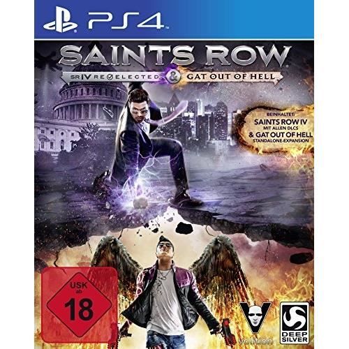 Koch Media Jeu PS4 - Saints Row IV : Re-Elected + Gat Out Of Hell - Volition - Bundle - Action