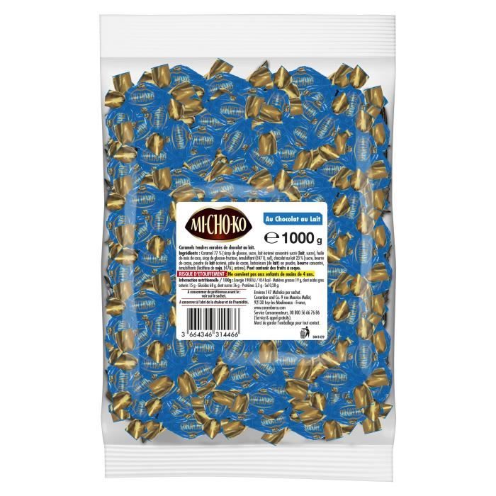LA PIE QUI CHANTE Bonbons Michoko Lait - 1 kg - Cdiscount Au quotidien