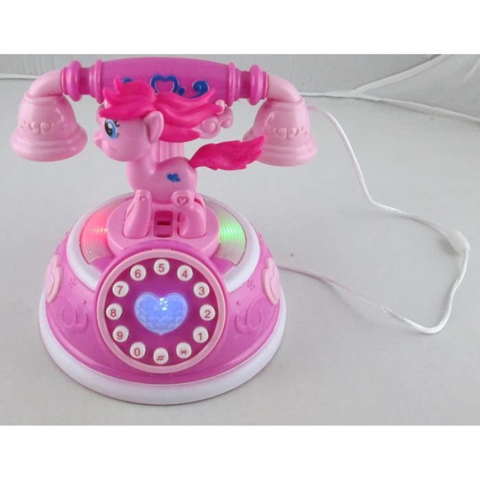 Telephone jouet pour fille musical et lumineux avec licorne - Cdiscount  Jeux - Jouets