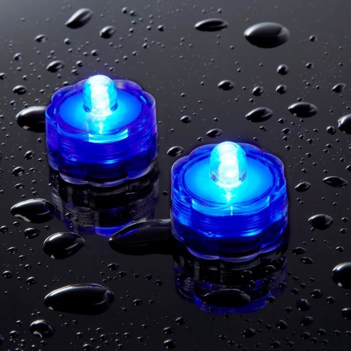 Bougie led bleu Achat / Vente pas cher
