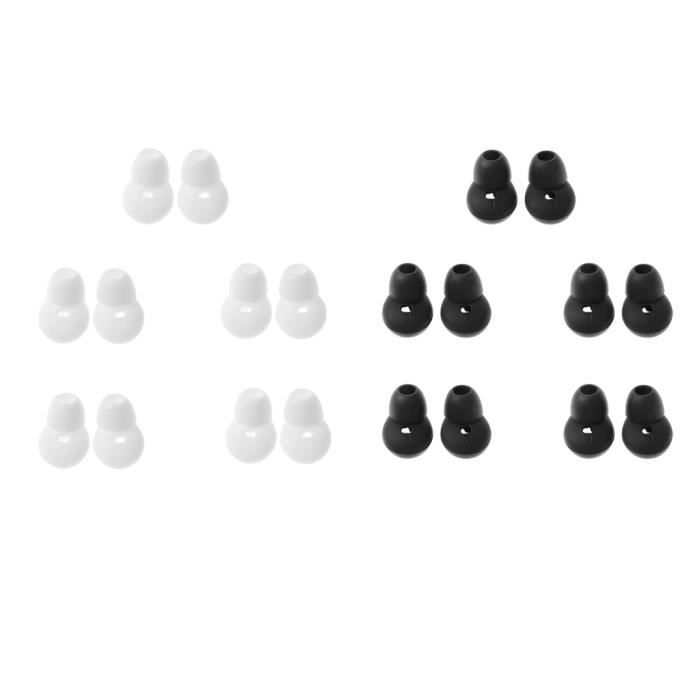 The Lord of the Tools Embouts d'oreille en Silicone Remplacement Compatible avec Motorola Compatible avec Kenwood Radio Bidirectionnelle Talkie Walkie Air Tube Écouteur, 10pcs Noir et 10pcs Blanc The Lord of the Tools Embouts d'oreille en Silicone Remplacement Compatible avec Motorola Compatible avec Kenwood Radio Bidirectionnelle Talkie Walkie Air Tube Écouteur, 10pcs Noir et 10pcs Blanc