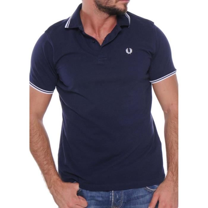 fred perry bleu