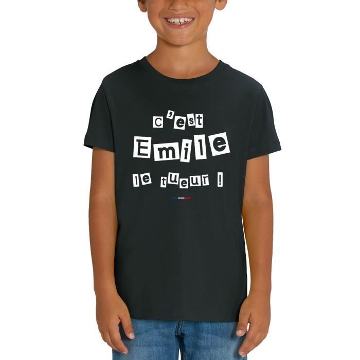 T shirt C est Emile le tueur R plique dans le film La Cit de la