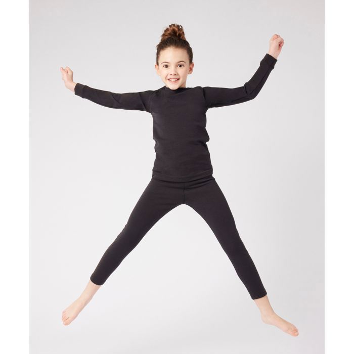 DamartSport - T-shirt col rond Comfort Thermolactyl 4 enfant - Noir DamartSport - T-shirt col rond Comfort Thermolactyl 4 enfant - Noir
