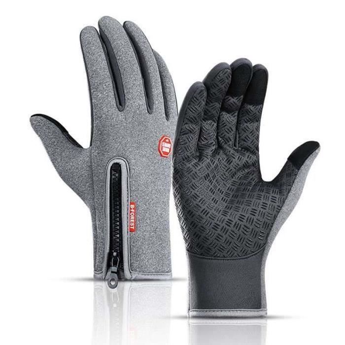 Gants De Ski Homme/Femme - Imperméables, Chauds 3M Thinsulate, écran Tactile Tous Doigts, Coupe-vent - Pour Hiver, Neige